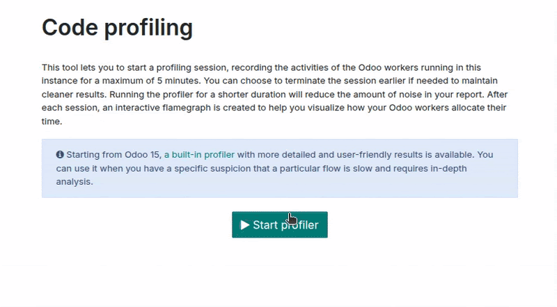 استفاده از code profiler