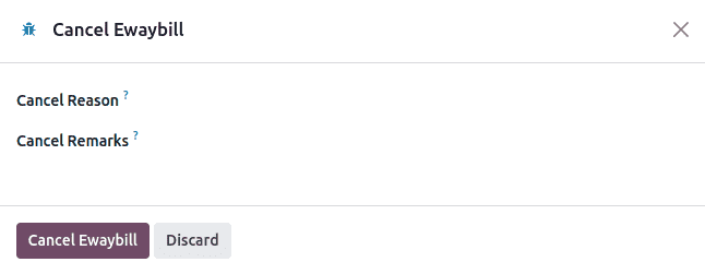 Cancel reason و remarks