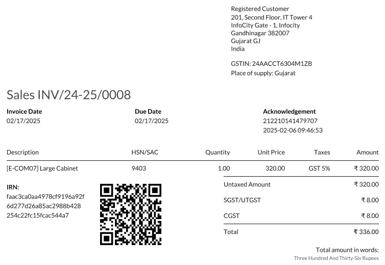 IRN و QR code