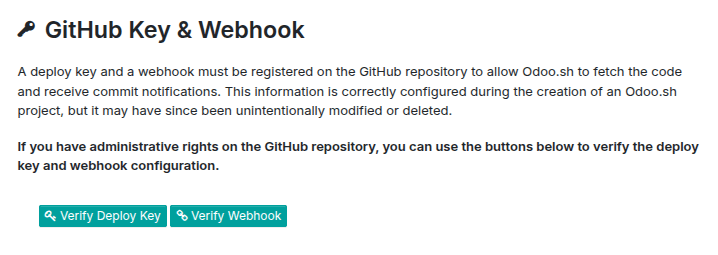تنظیم کلید و وب‌هوک GitHub