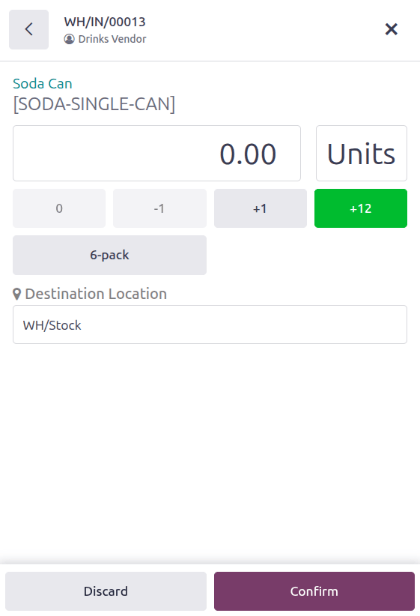 ویرایشگر خط محصول برای انتقال جداگانه در اپلیکیشن Barcode.