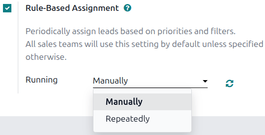 تنظیم Rule-Based Assignment در تنظیمات CRM.